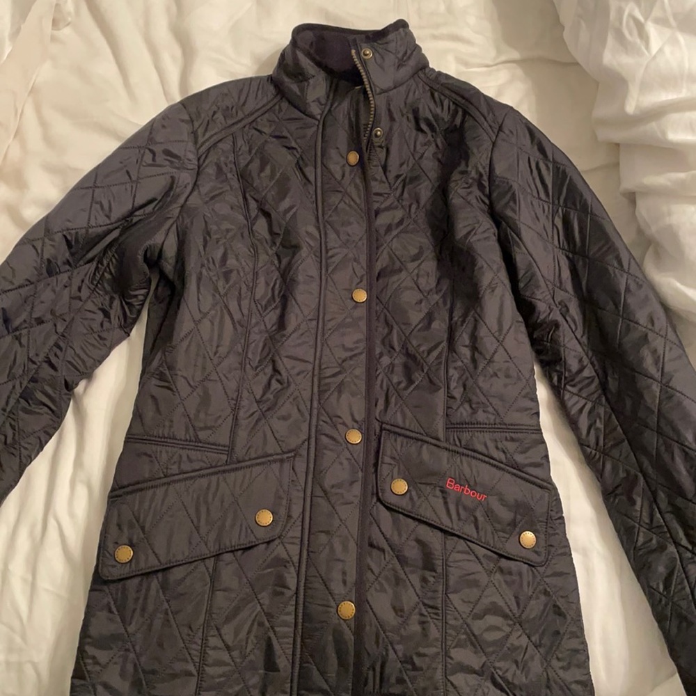 Barbour Cavalry Polarquilt Jacket - Navy